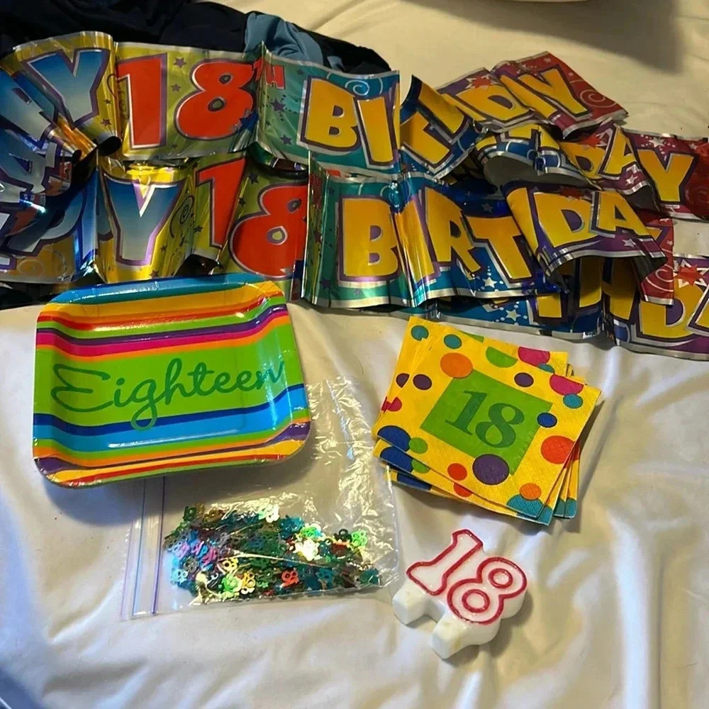 18th‎ Birthday decor